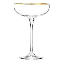 Krosno Harmony champagne coupe D110xH170mm 240ml Goud 6 stuks 623031