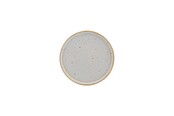 Vista Alegre Gold Stone Bianco plat bord D180mm 623698