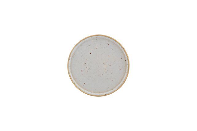 Vista Alegre Gold Stone Bianco plat bord D180mm 623698
