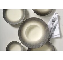 Serviesset Gural Touch 24 delig (6 personen) Grijs