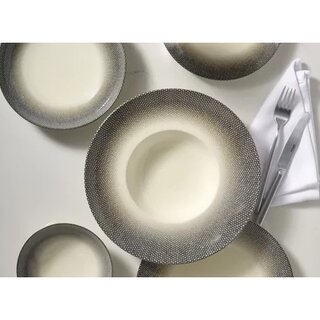 Serviesset Gural Touch 24 delig (6 personen) Grijs