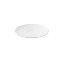 Maastricht Porselein Blanc De Blancs Koffie/Cappuccinoschotel 16 cm Wit 535463