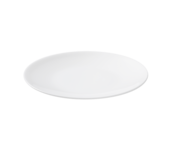 Maastricht Porselein Blanc De Blancs Bord 21 cm coupe Wit 527385