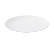 Maastricht Porselein Blanc De Blancs Bord 24.5 cm coupe Wit 529336 Maastricht Porselein Blanc De Blancs Bord 24.5 cm coupe Wit 529336