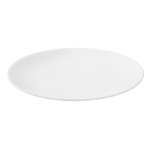 Maastricht Porselein Blanc De Blancs Bord 24.5 cm coupe Wit 529336