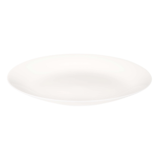Maastricht Porselein Blanc De Blancs Bord 31 cm coupe Wit 529337