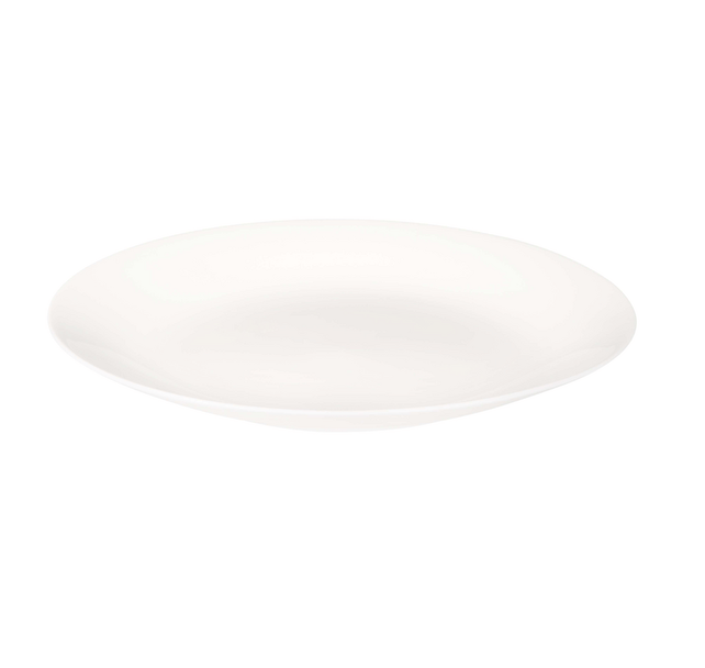 Maastricht Porselein Blanc De Blancs Bord 31 cm coupe Wit 529337