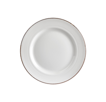 By Bone Helix Gleam Bord 27 cm Creme Bruin Porselein 535770