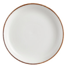 By Bone Helix Gleam Bord Diep 19 cm Creme Bruin Porselein 535777