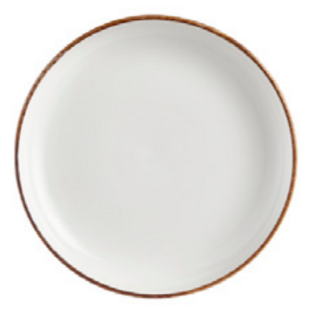 By Bone Helix Gleam Bord Diep 19 cm Creme Bruin Porselein 535777 By Bone Helix Gleam Bord Diep 19 cm Creme Bruin Porselein 535777