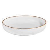 By Bone Helix Gleam Bord Diep 19 cm Creme Bruin Porselein 535777 By Bone Helix Gleam Bord Diep 19 cm Creme Bruin Porselein 535777