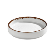By Bone Helix Gleam Bord Diep 11 cm Creme Bruin Porselein 535782 By Bone Helix Gleam Bord Diep 11 cm Creme Bruin Porselein 535782