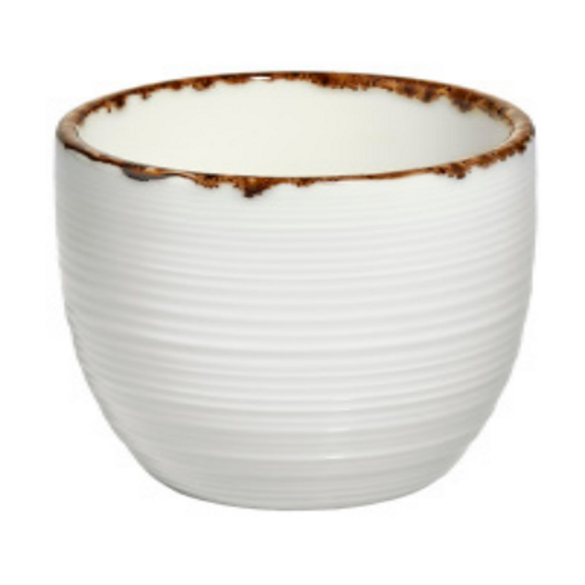 By Bone Helix Gleam schaal 8.5 cm Creme Bruin Porselein 535784 By Bone Helix Gleam schaal 8.5 cm Creme Bruin Porselein 535784
