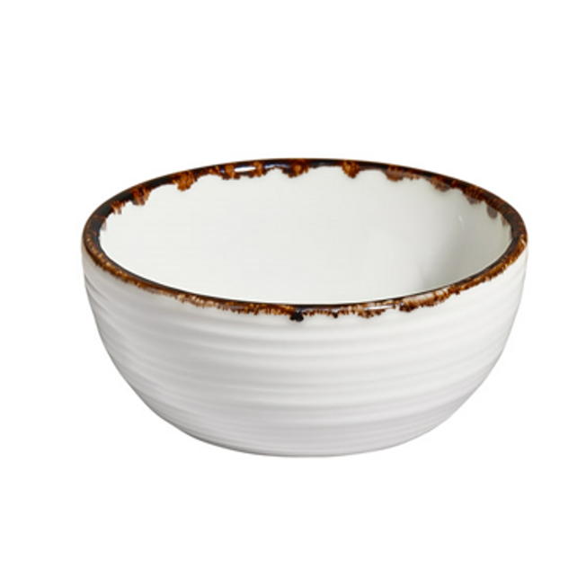 By Bone Helix Gleam schaal 7 cm Creme Bruin Porselein 535785 By Bone Helix Gleam schaal 7 cm Creme Bruin Porselein 535785