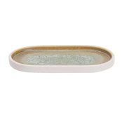 Palmer Bord Coco 20,5 x 11,5 cm Groen Porselein  535676 Palmer Bord Coco 20,5 x 11,5 cm Groen Porselein  535676
