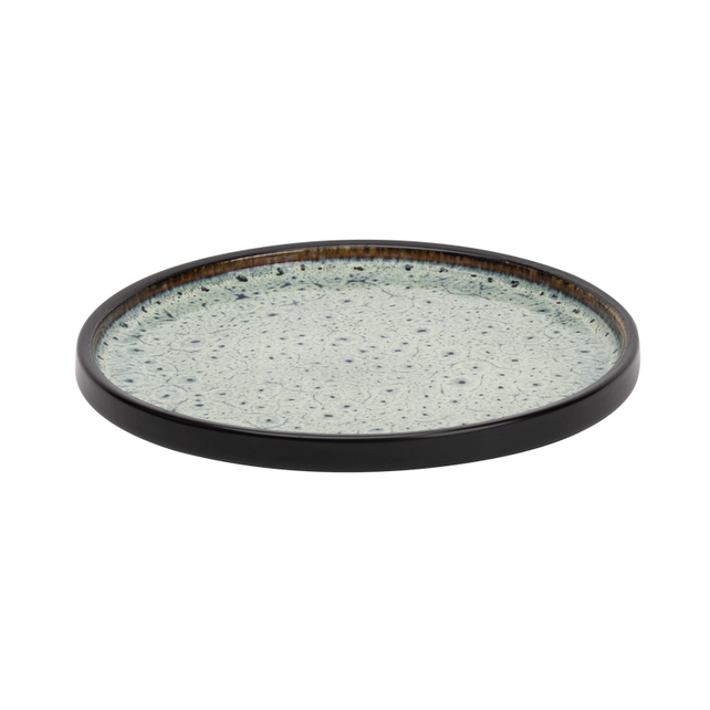 Palmer Bord Coco 19 cm Blauw GroenPorselein 535632