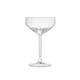 Royal Leerdam Carré Optics Champagnecoupe 28.5 cl - Transparant 6 stuk(s) 535988