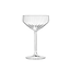 Royal Leerdam Royal Leerdam Carré Optics Champagnecoupe 28.5 cl - Transparant 6 stuk(s) 535988