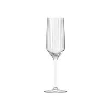 Royal Leerdam Carré Optics Champagne flûte 22.5 cl - Transparant 6 stuk(s) 535987