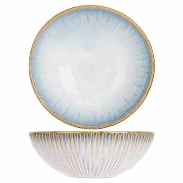 Cosy & Trendy Listra Ocean Bowl Stoneware D16xh5,8cm 5473005