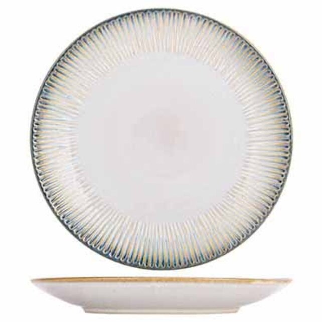 Cosy & Trendy Listra Ocean Plat Bord Stoneware D25cm 5473001