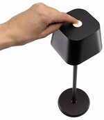 Tafellamp Securit Georgina zwart LPGEBL