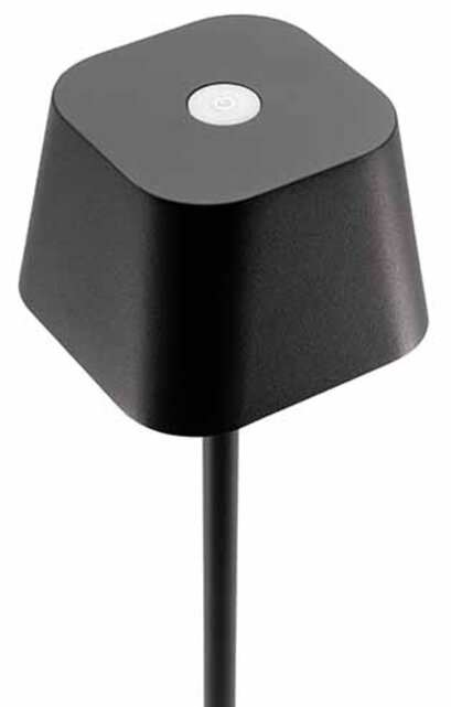 Tafellamp Securit Georgina zwart LPGEBL