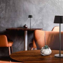 Tafellamp Securit Georgina zwart LPGEBL