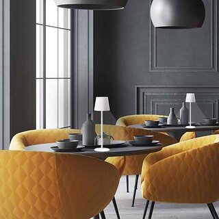 Tafellamp Securit Feline Wit LPFEWT