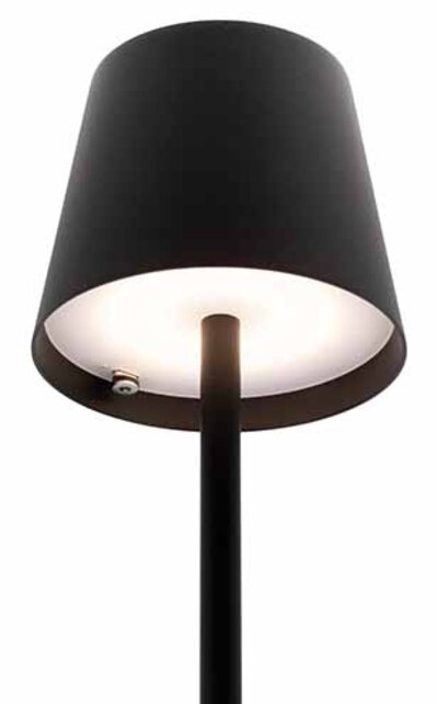 Tafellamp Securit Feline zwart LPFEBL