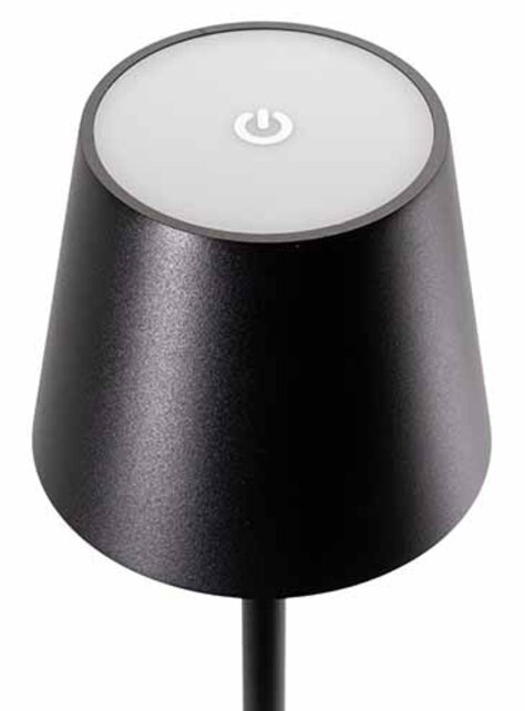 Tafellamp Securit Feline zwart LPFEBL