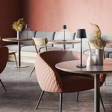 Tafellamp Securit Feline zwart LPFEBL