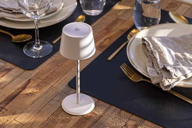 Tafellamp Securit Monte Carlo Wit LPMCWT