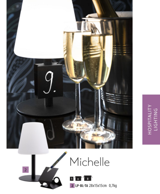 Tafellamp Securit Michelle LPBLTA