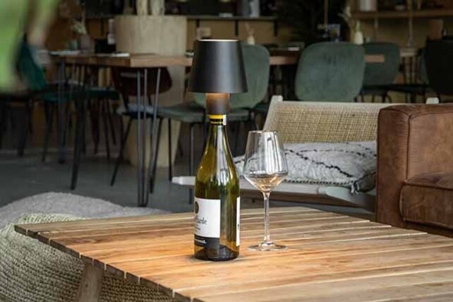 Tafellamp voor wijnfles Securit Paris LPPABL