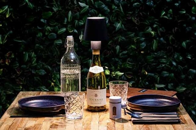 Tafellamp voor wijnfles Securit Paris LPPABL