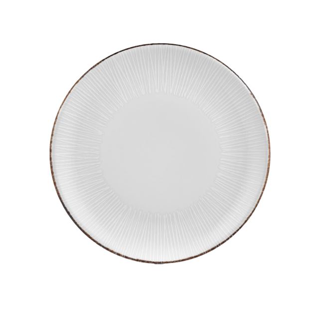 By Bone Grace Zest Bord 30 cm Creme Bruin Porselein  535941
