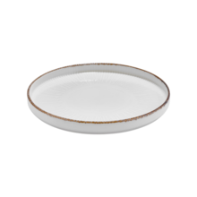 By Bone Grace Zest  Bord Met Rand 19 cm Creme Bruin Porselein  536001