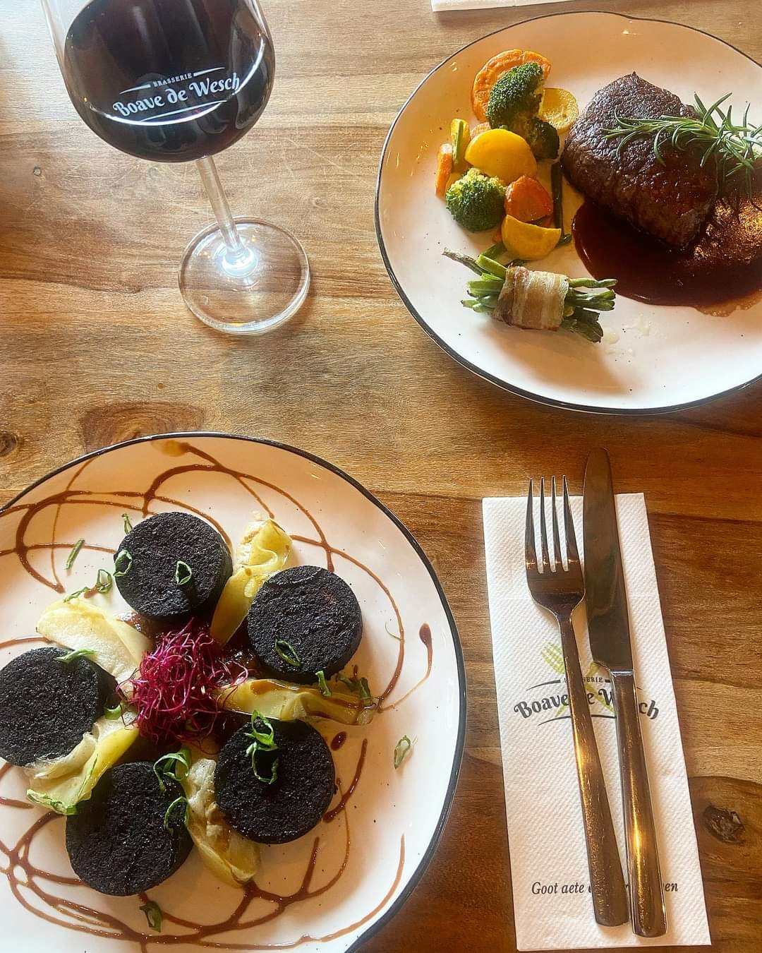 Boave de Wesch Brasserie diner - lunch