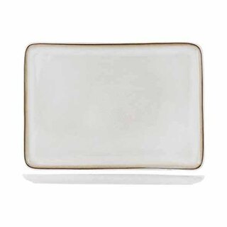 Cosy & Trendy Lily White Rechthoekig Bord Stoneware 36x25cm 5370010