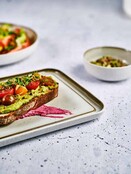 Cosy & Trendy Lily White Rechthoekig Bord Stoneware 28x21cm 5370008 Cosy & Trendy Lily White Rechthoekig Bord Stoneware 28x21cm 5370008