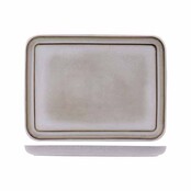 Cosy & Trendy Lily White Rechthoekig Bord Stoneware 28x21cm 5370008 Cosy & Trendy Lily White Rechthoekig Bord Stoneware 28x21cm 5370008