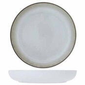 Cosy & Trendy Lily White Diep Bord Stoneware D24xh4,2cm 5370006