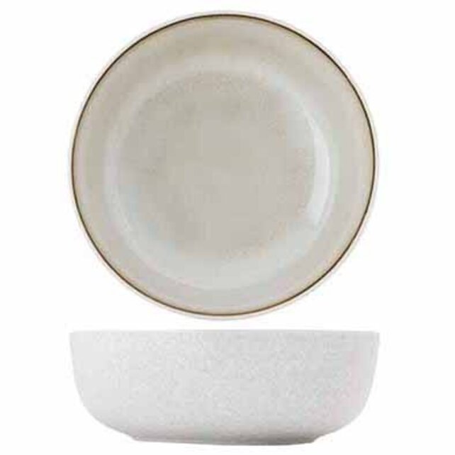 Cosy & Trendy Lily White Bowl Stoneware D12cm 5370011