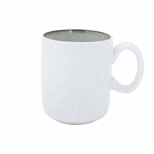 Cosy & Trendy Lily White Koffietas 17cl Stoneware D6,5xh8cm 5370004