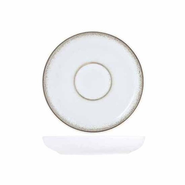 Cosy & Trendy Lily White Espresso Ondertas Stoneware D10,8cm 5370016