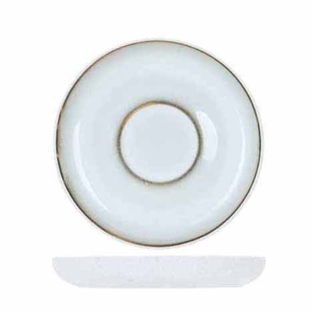 Cosy & Trendy Lily White Ondertas Stoneware D12cm 5370005