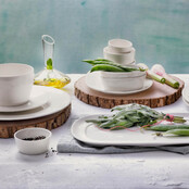 Maastricht Porselein Lux Beker zonder oor 7 cm Offwhite  536254