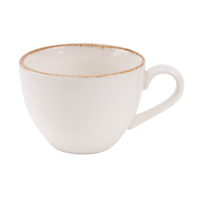 By Bone Cappuccinokop Helix Gleam 22 cl Porselein Creme  535898