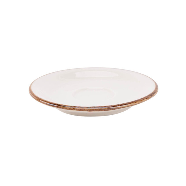 By Bone Espressoschotel Helix Gleam 12 cm Porselein Creme  535901
